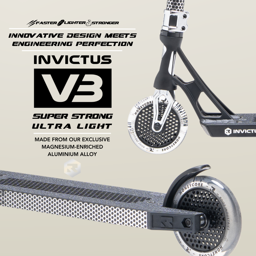 Invictus v3 Scooter - Black Mirror