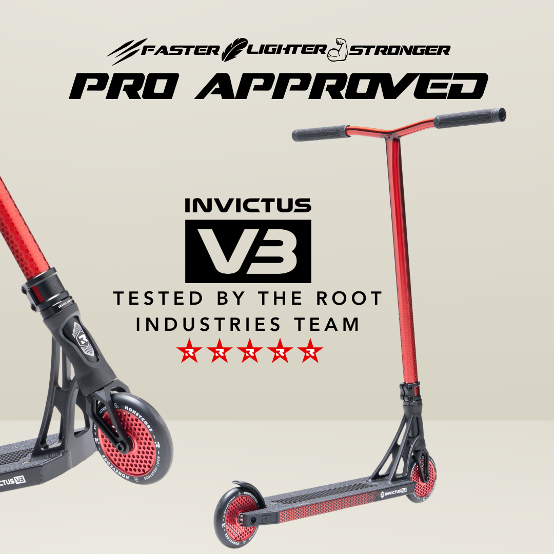 Invictus v3 Scooter - Burnt Red