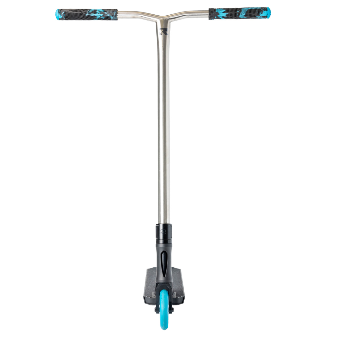 Custom Scooter - Titanium Lotus Blue/Chrome