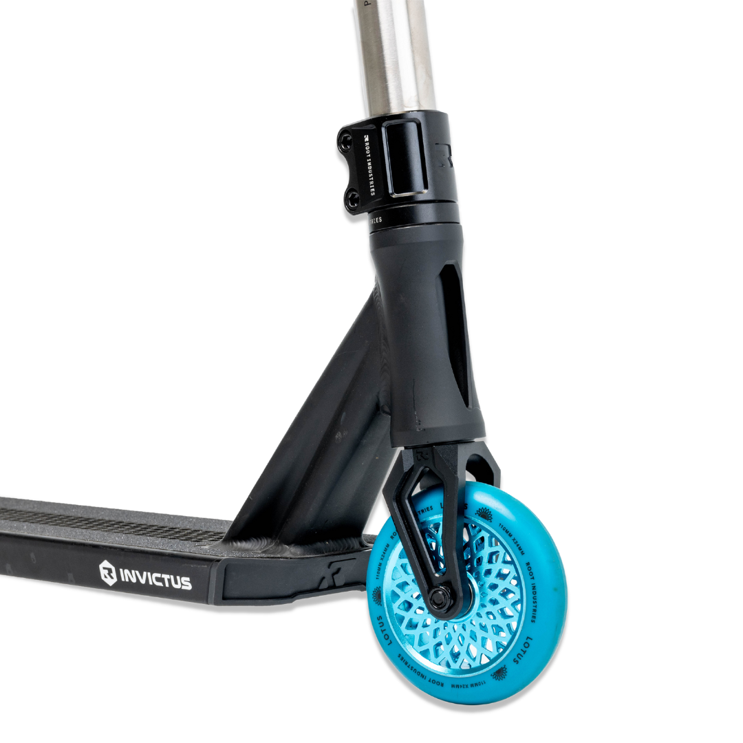 Custom Scooter - Titanium Lotus Blue/Chrome