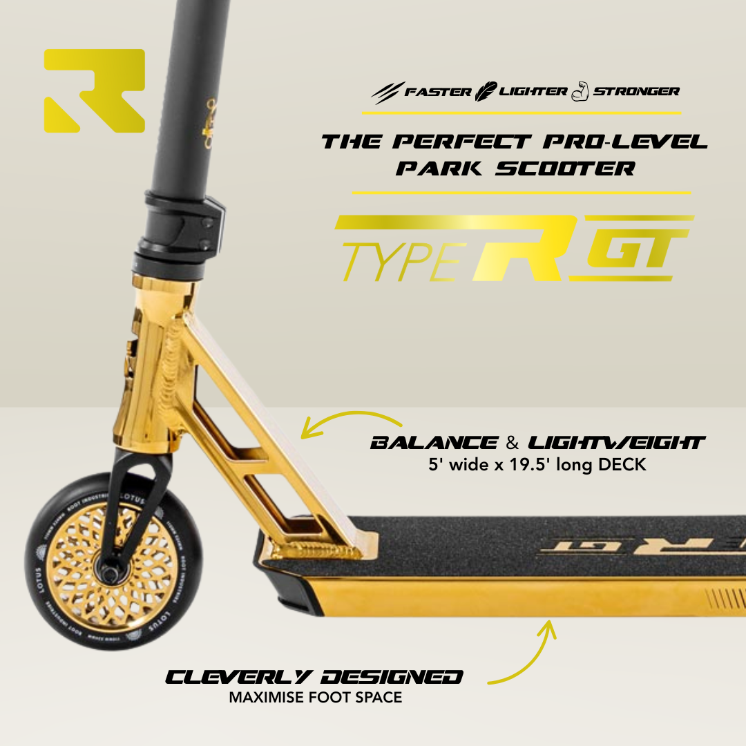 Type R GT Scooter - Gold Rush