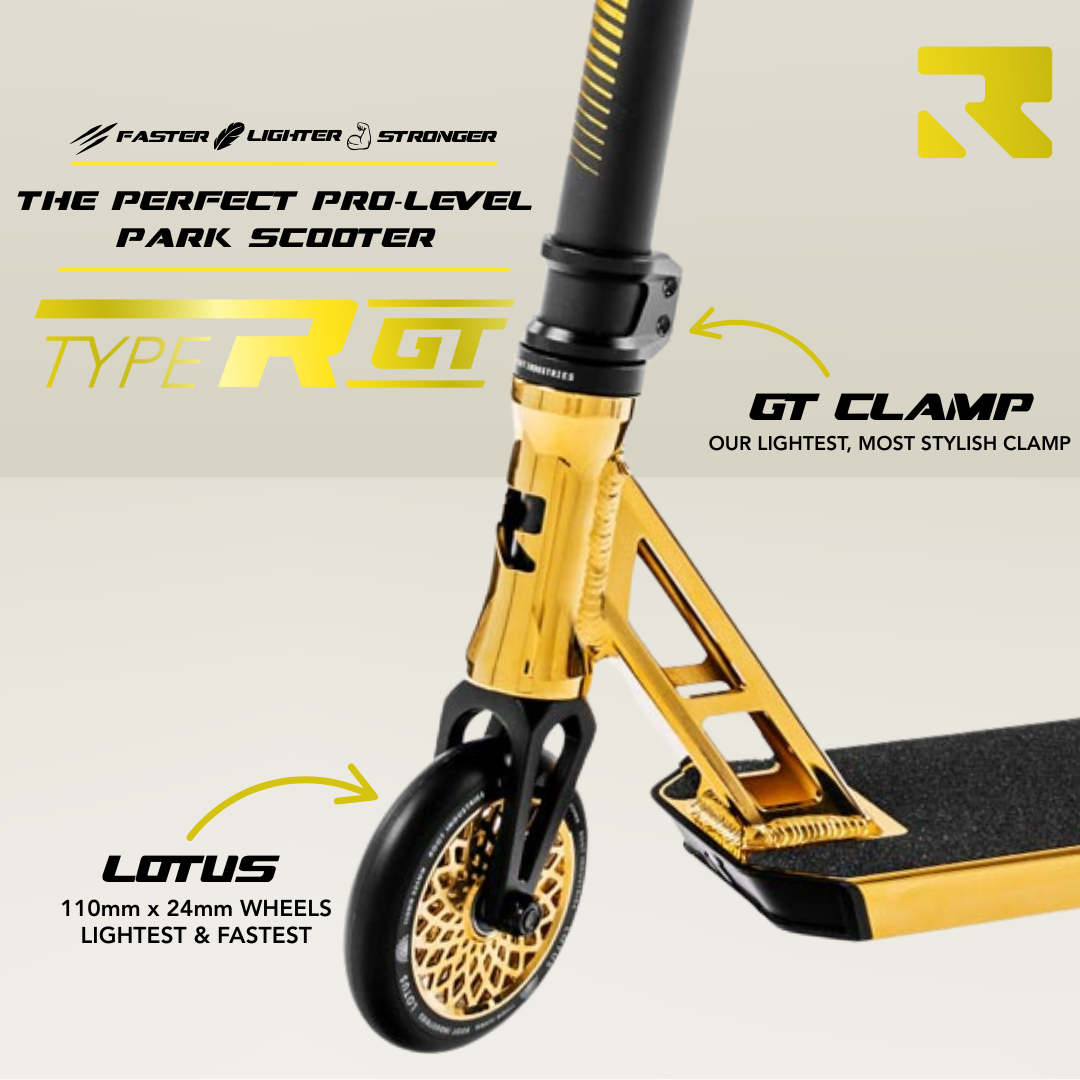 Type R GT Scooter - Gold Rush