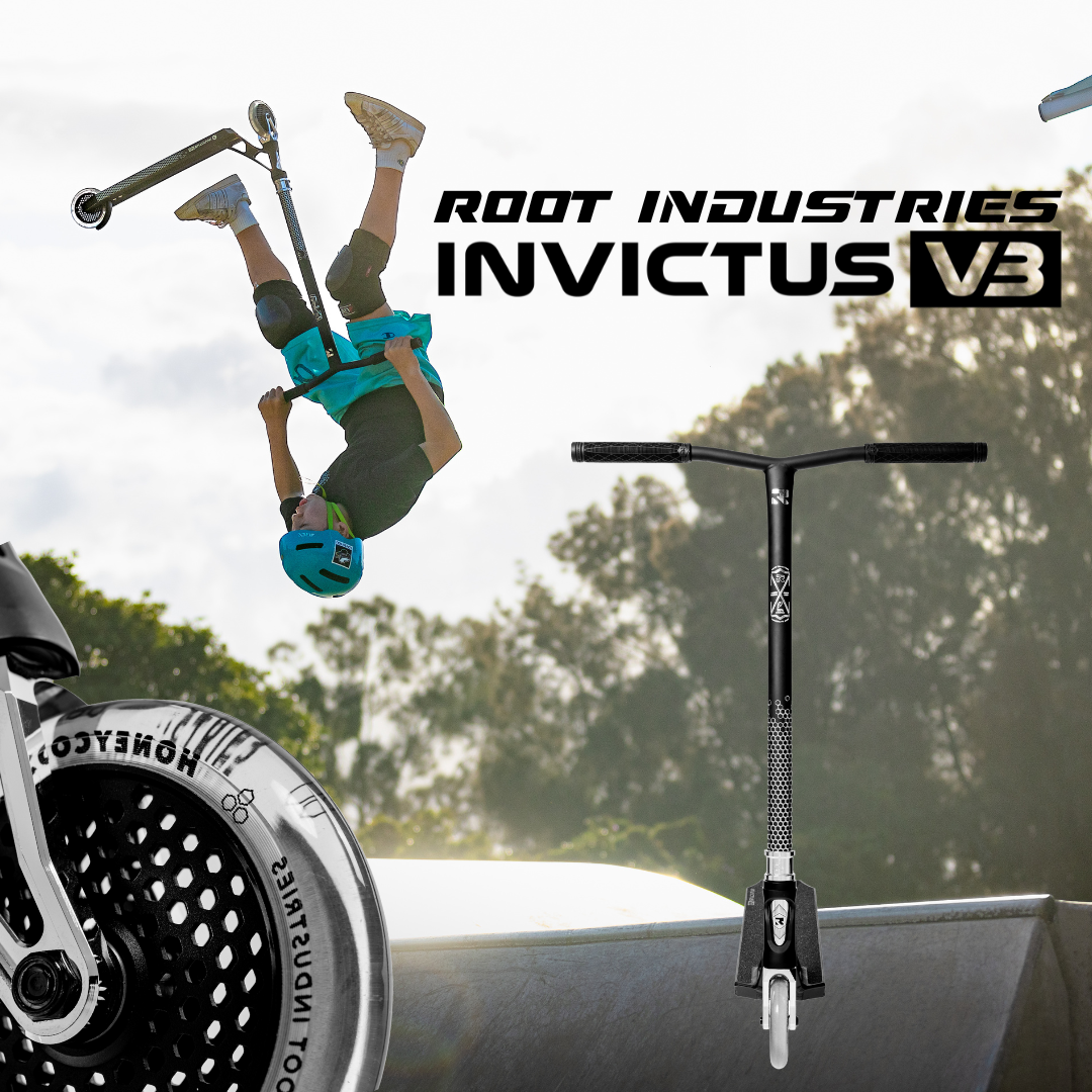 Invictus v3 Scooter - Black Mirror