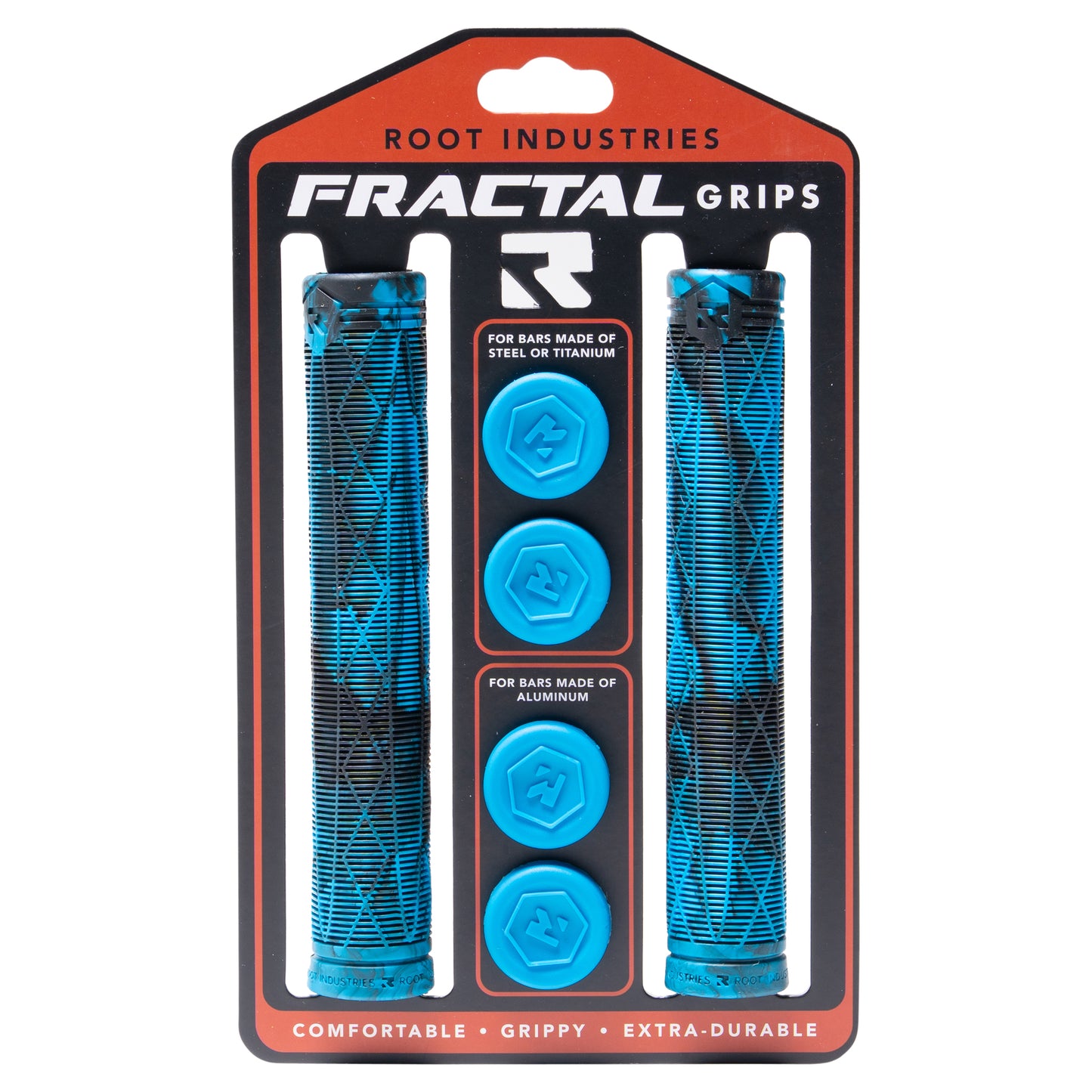 Fractal Grips - Blue/Black