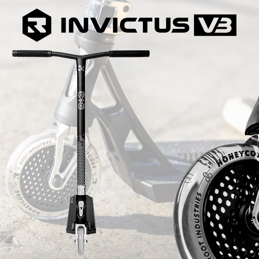 Invictus v3 Scooter - Black Mirror
