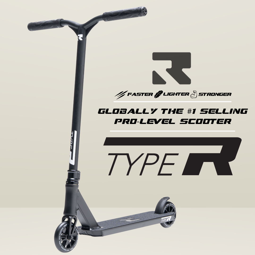 Type R Pro Scooter - Black Matte