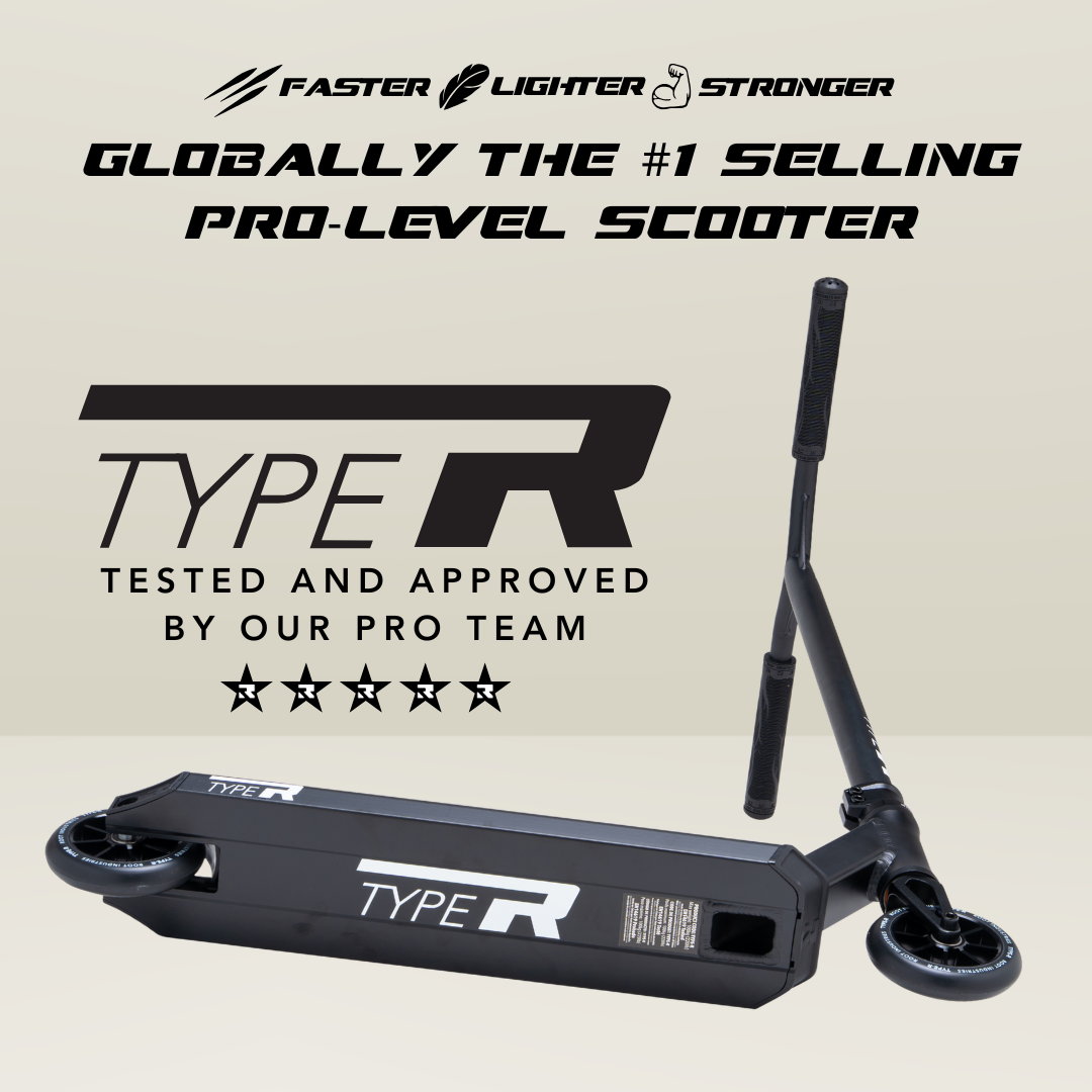 Type R Pro Scooter - Black Matte