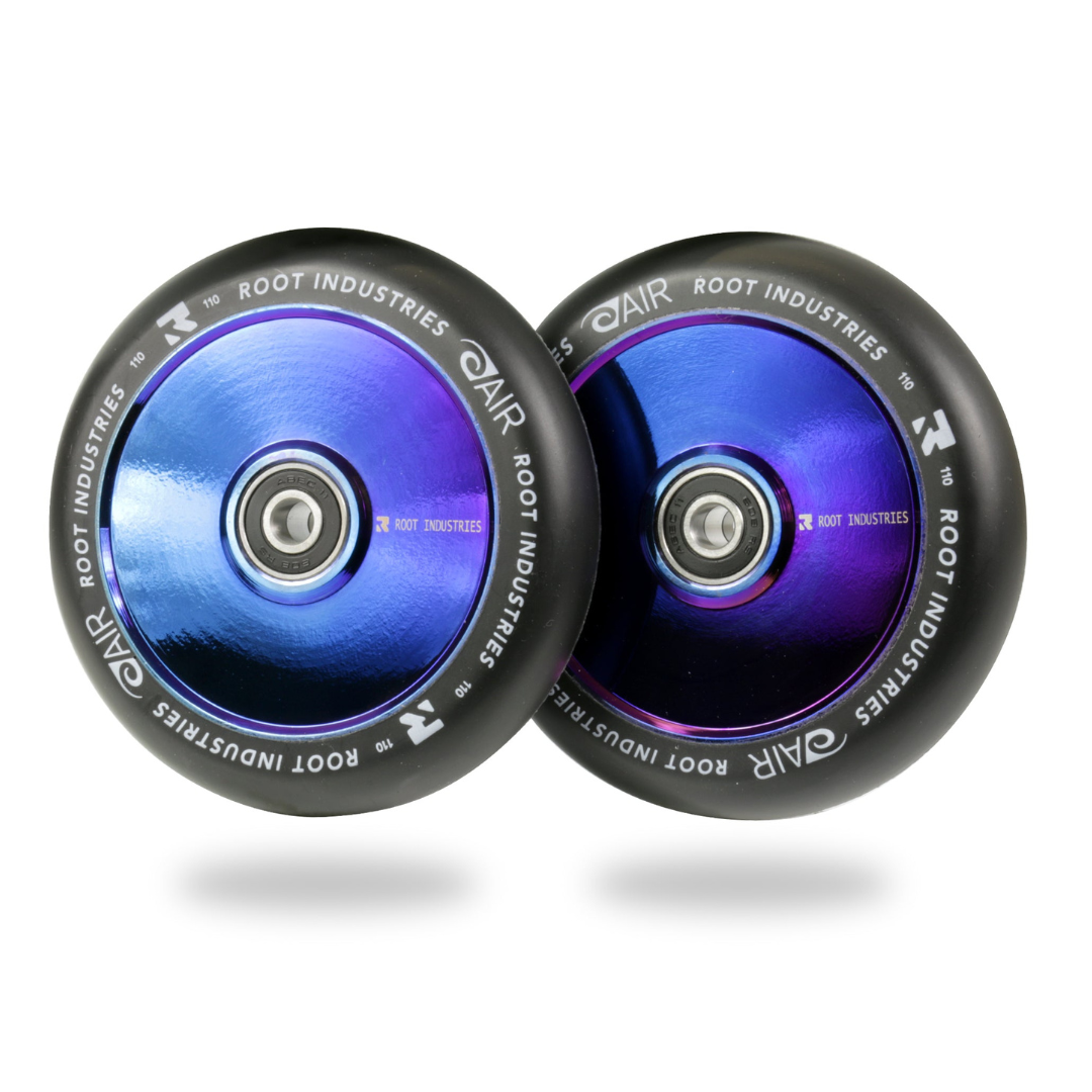 AIR 110mm Wheels - Black/Blu-Ray