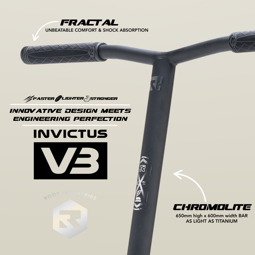 Invictus v3 Scooter - Black Mirror