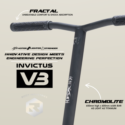 Invictus v3 Scooter - Black Mirror