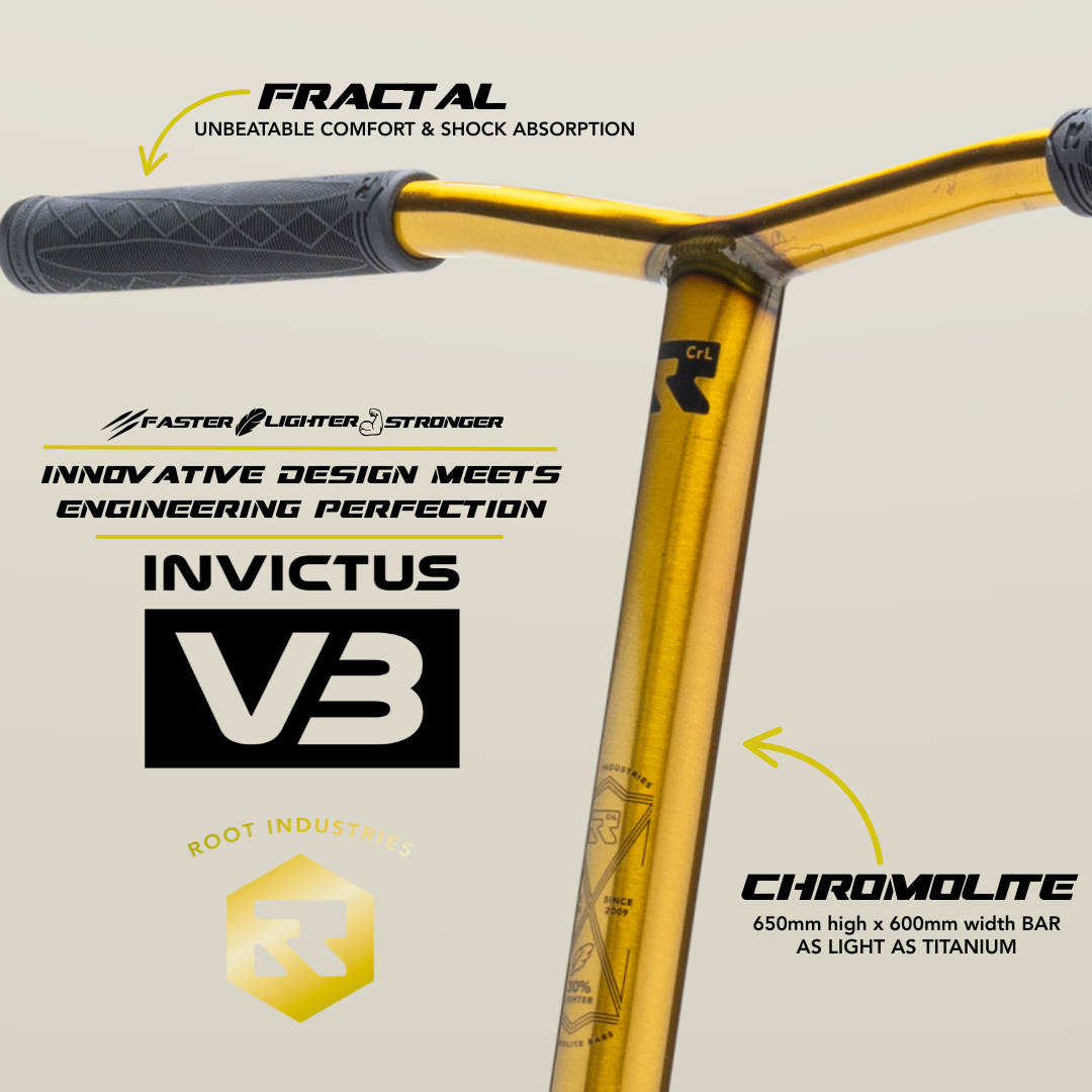 Invictus v3 Scooter - Burnt Gold