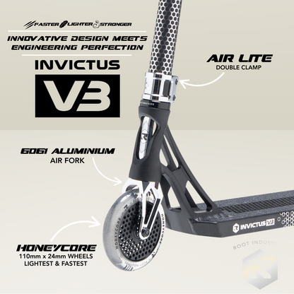 Invictus v3 Scooter - Black Mirror