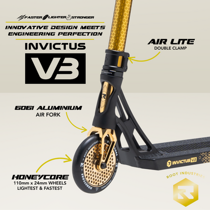 Invictus v3 Scooter - Burnt Gold