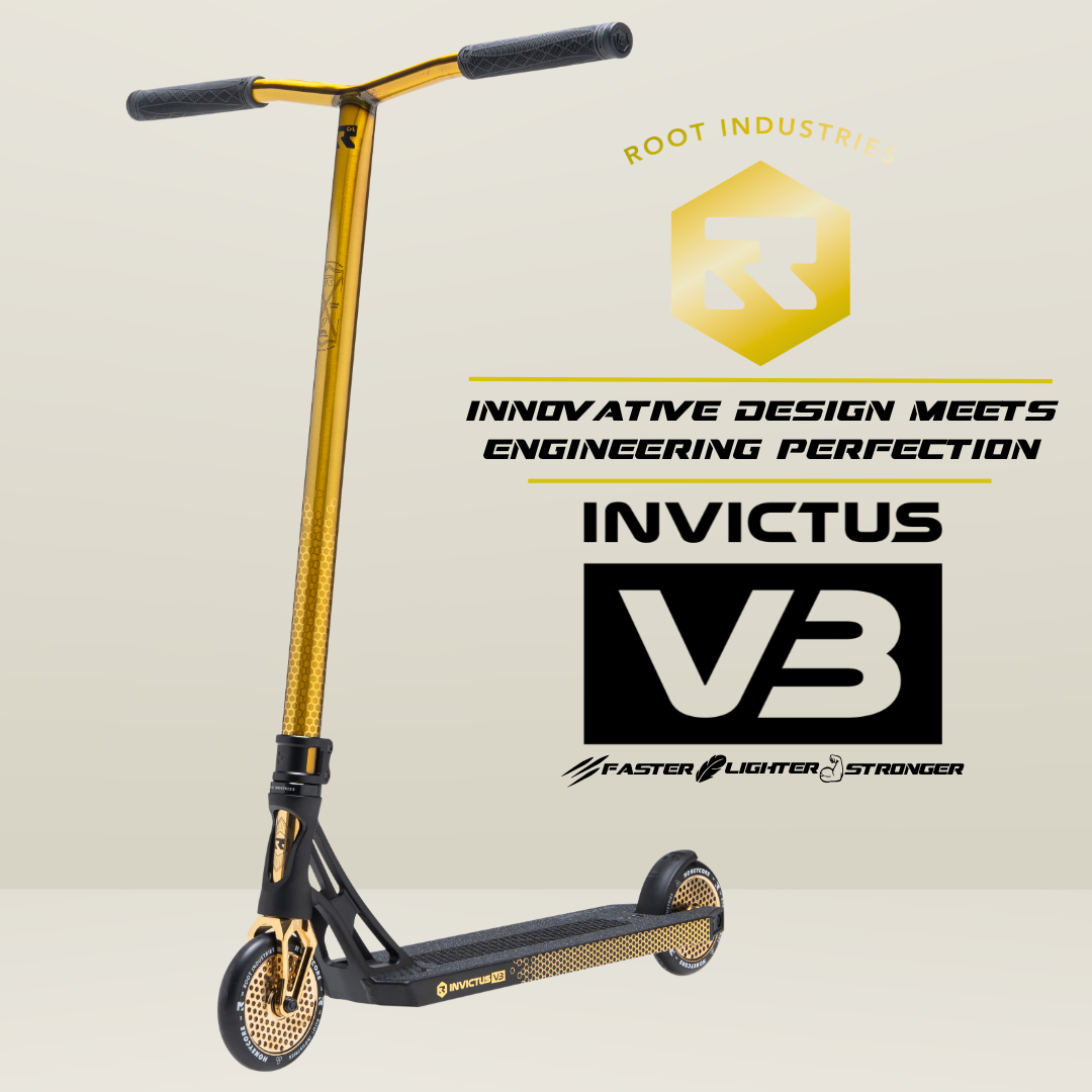 Invictus v3 Scooter - Burnt Gold