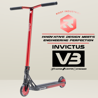 Invictus v3 Scooter - Burnt Red