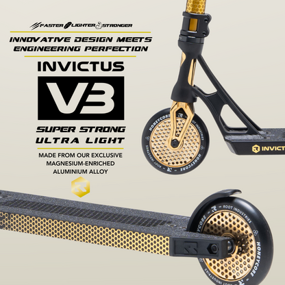 Invictus v3 Scooter - Burnt Gold