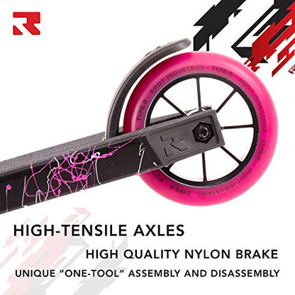 Type R Mini Scooter - Pink Splatter - Ex-Photoshoot