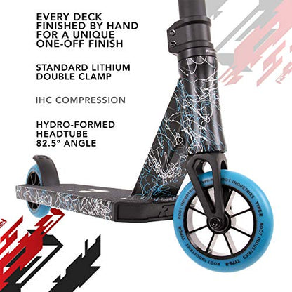Type R Pro Scooter - Blue Splatter - Ex-Photoshoot