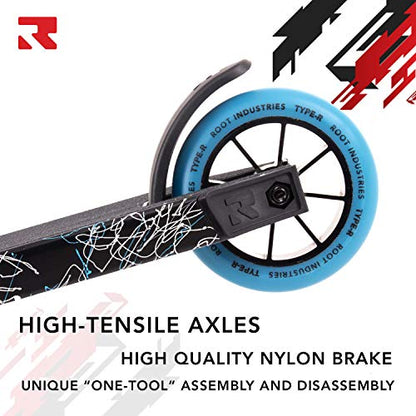 Type R Pro Scooter - Blue Splatter - Ex-Photoshoot