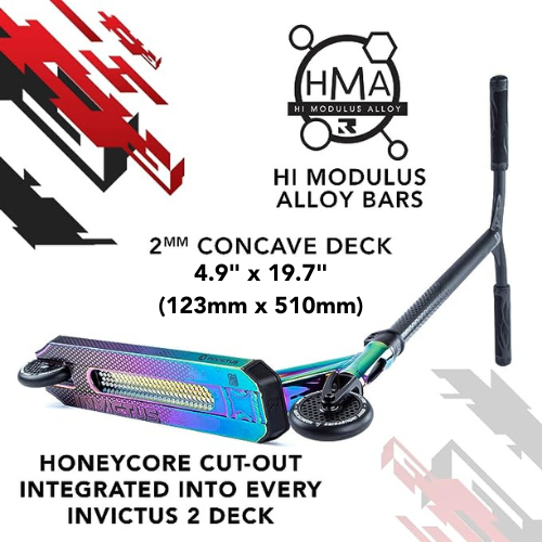 Invictus v2 Scooter - Rocket Fuel - Ex-Photoshoot