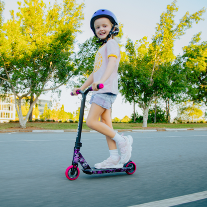 Type R Mini Scooter - Pink Splatter - Ex-Photoshoot