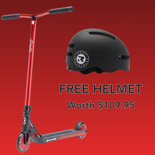 Invictus v3 Scooter - Burnt Red