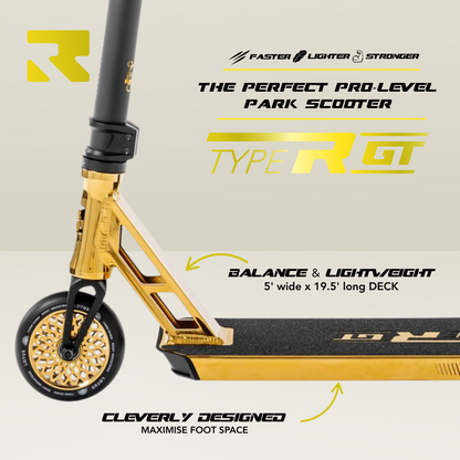 Type R GT Scooter - Gold Rush