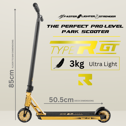Type R GT Scooter - Gold Rush