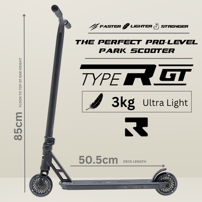 Type R GT Scooter - Black