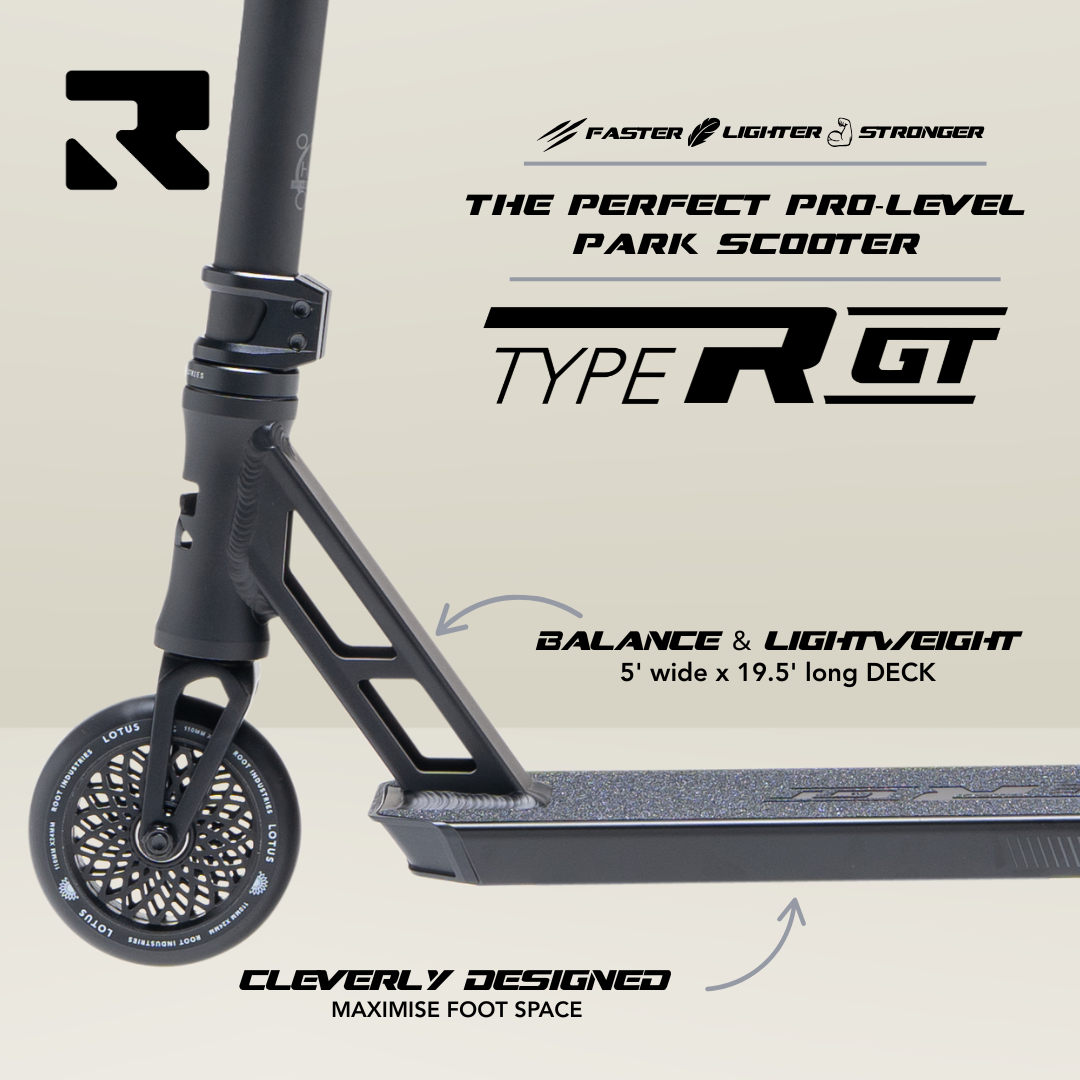 Type R GT Scooter - Black
