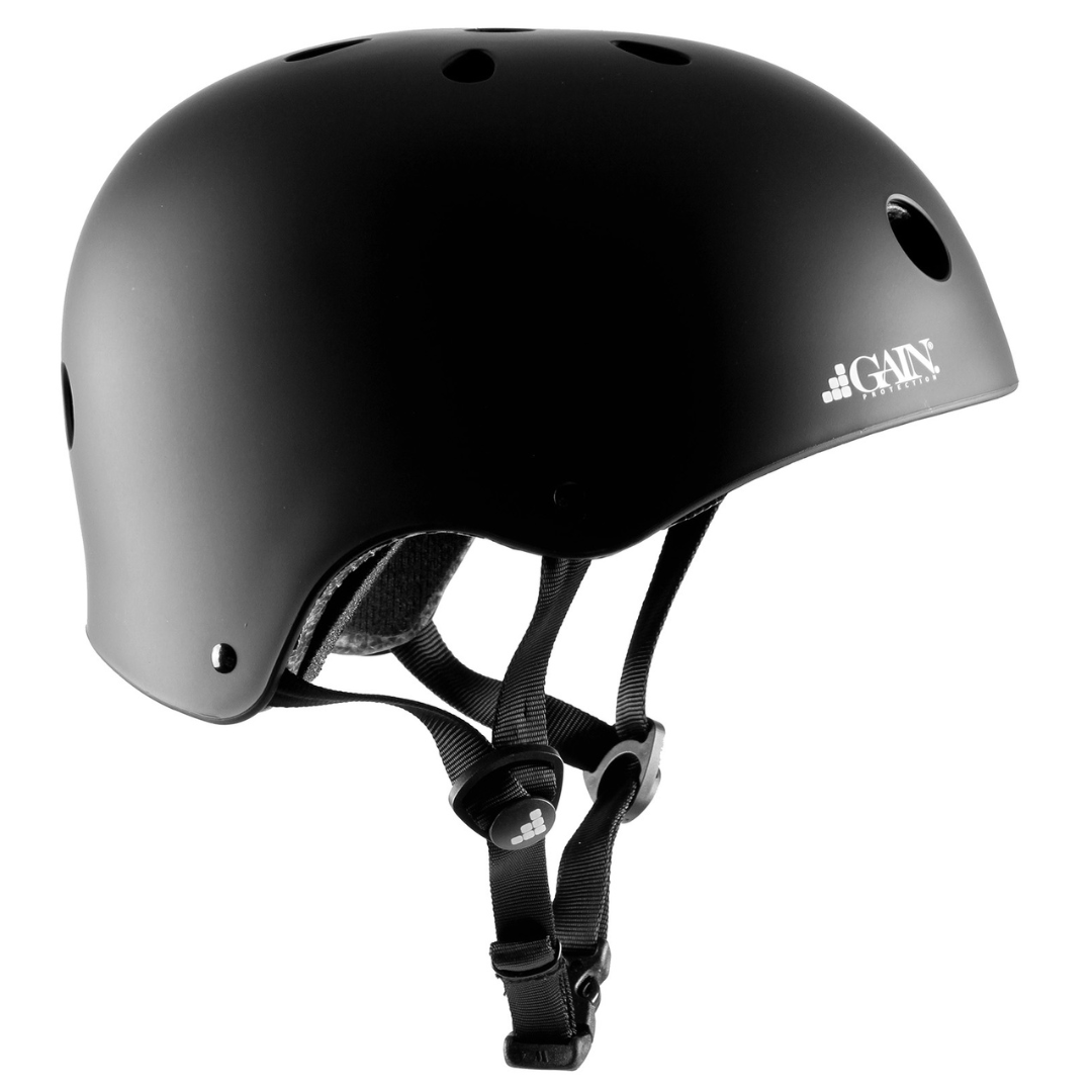 GAIN Protection Certified Helmet - Black Matte