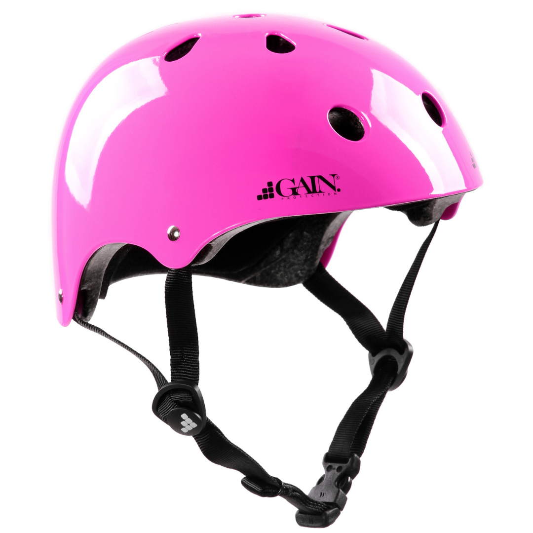 GAIN Protection Certified Helmet - Pink Gloss