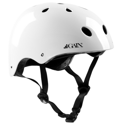 GAIN Protection Certified Helmet - White Gloss