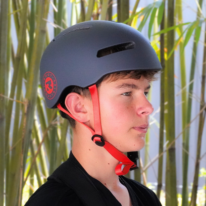 The Edge Pro Helmet - Grey/Red