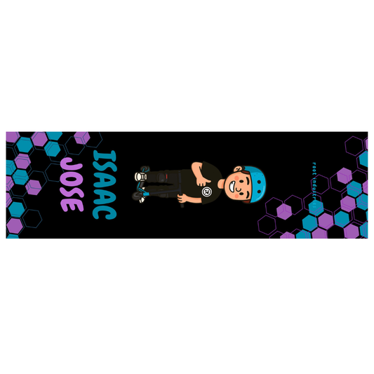 6.5" x 23" Griptape (Signature Series) - Isaac Jose