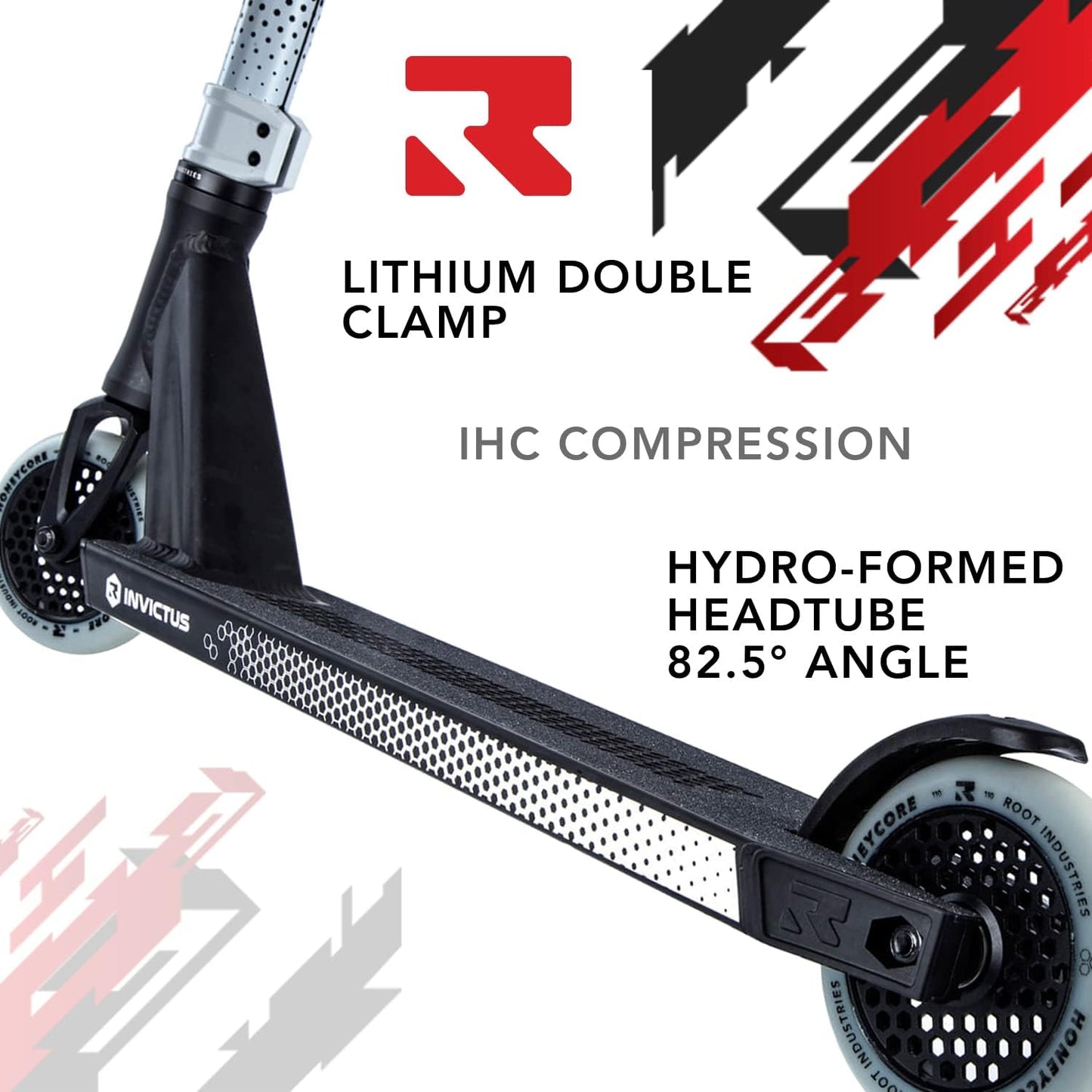 Invictus v2 Scooter - Black/White - Ex-Photoshoot