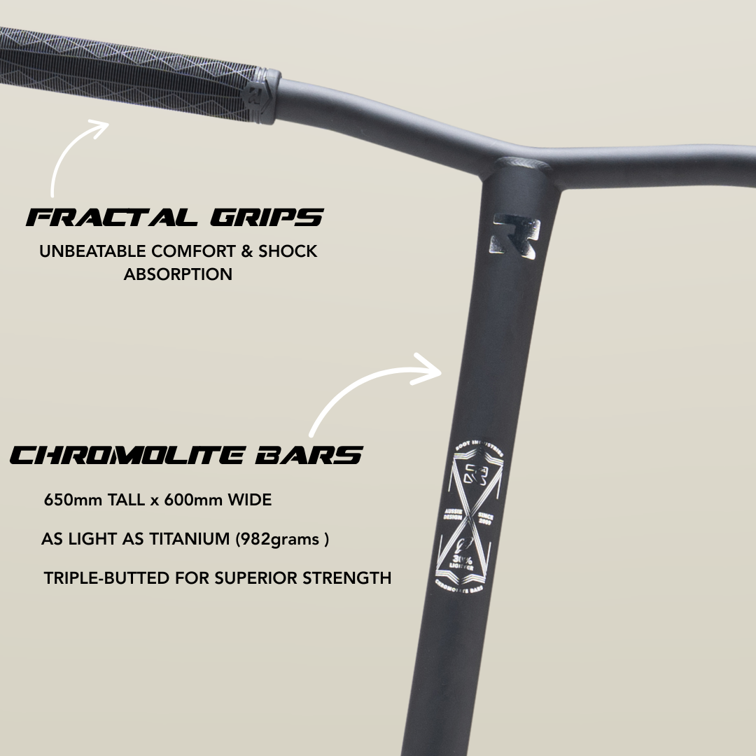 Invictus v3 Scooter - Black Mirror