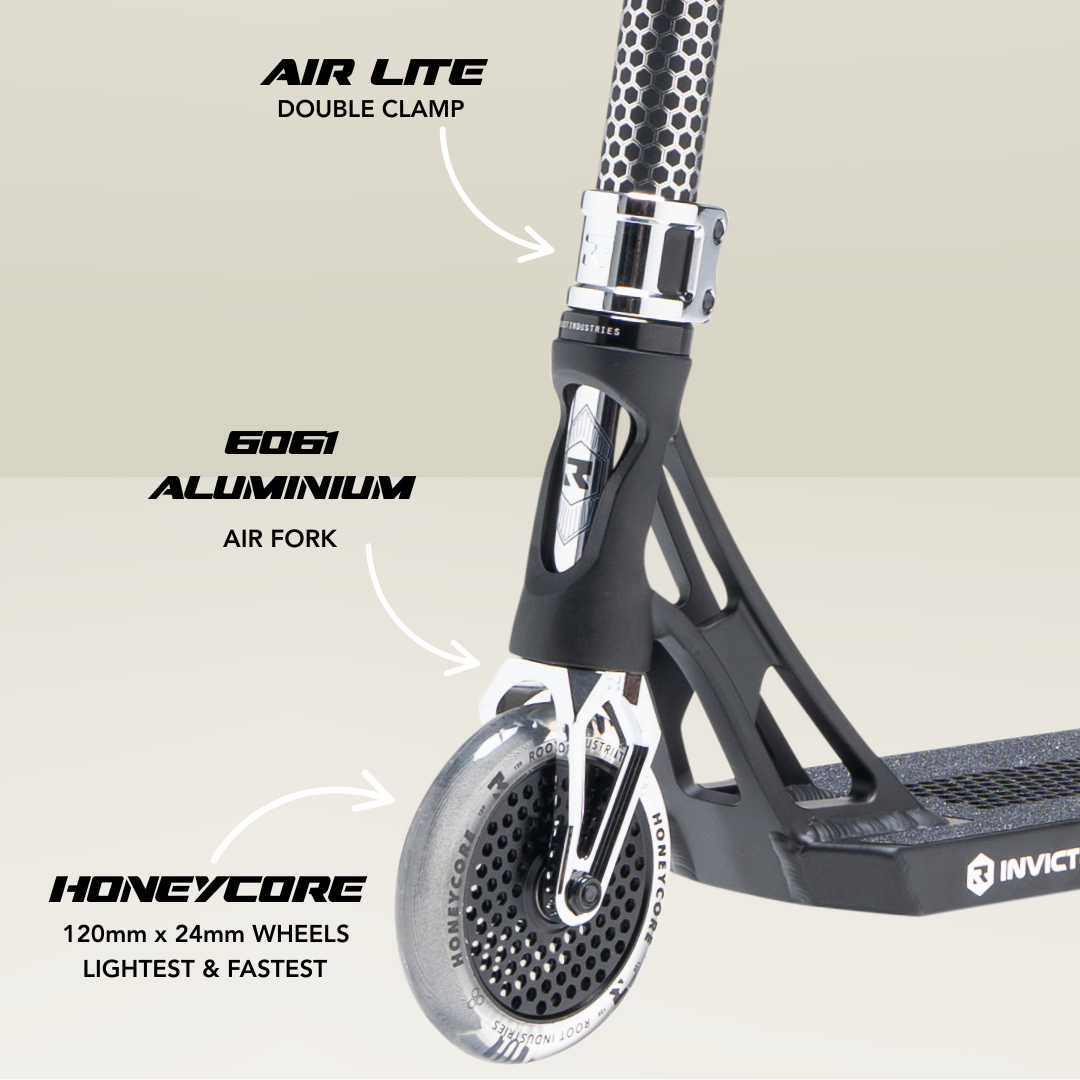 Invictus v3 Scooter - Black Mirror