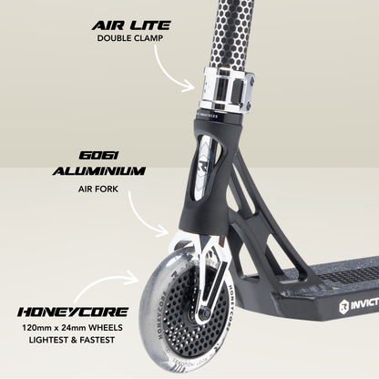 Invictus v3 Scooter - Black Mirror