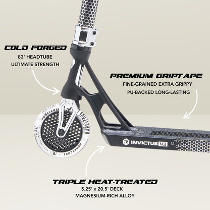 Invictus v3 Scooter - Black Mirror
