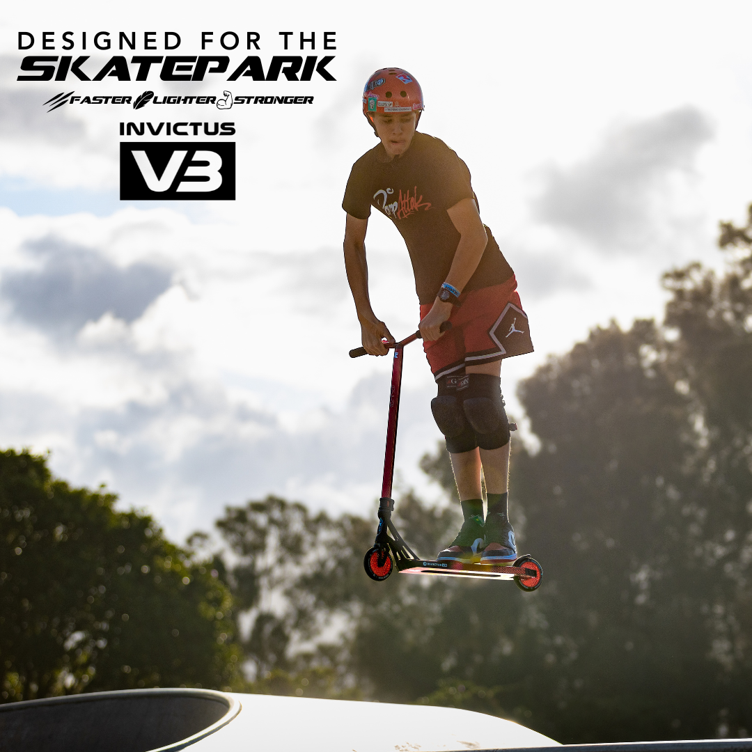 Invictus v3 Scooter - Burnt Red