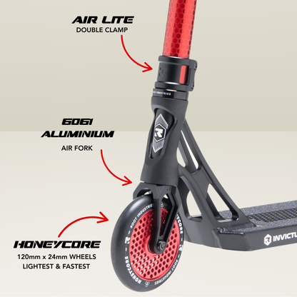 Invictus v3 Scooter - Burnt Red