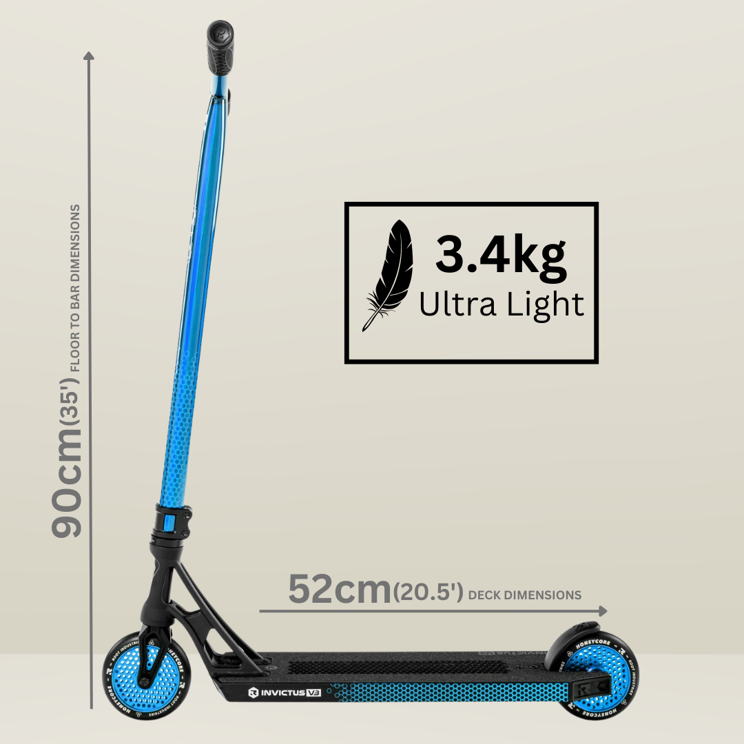 Invictus v3 Scooter - Burnt Blue