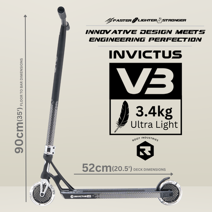 Invictus v3 Scooter - Black Mirror