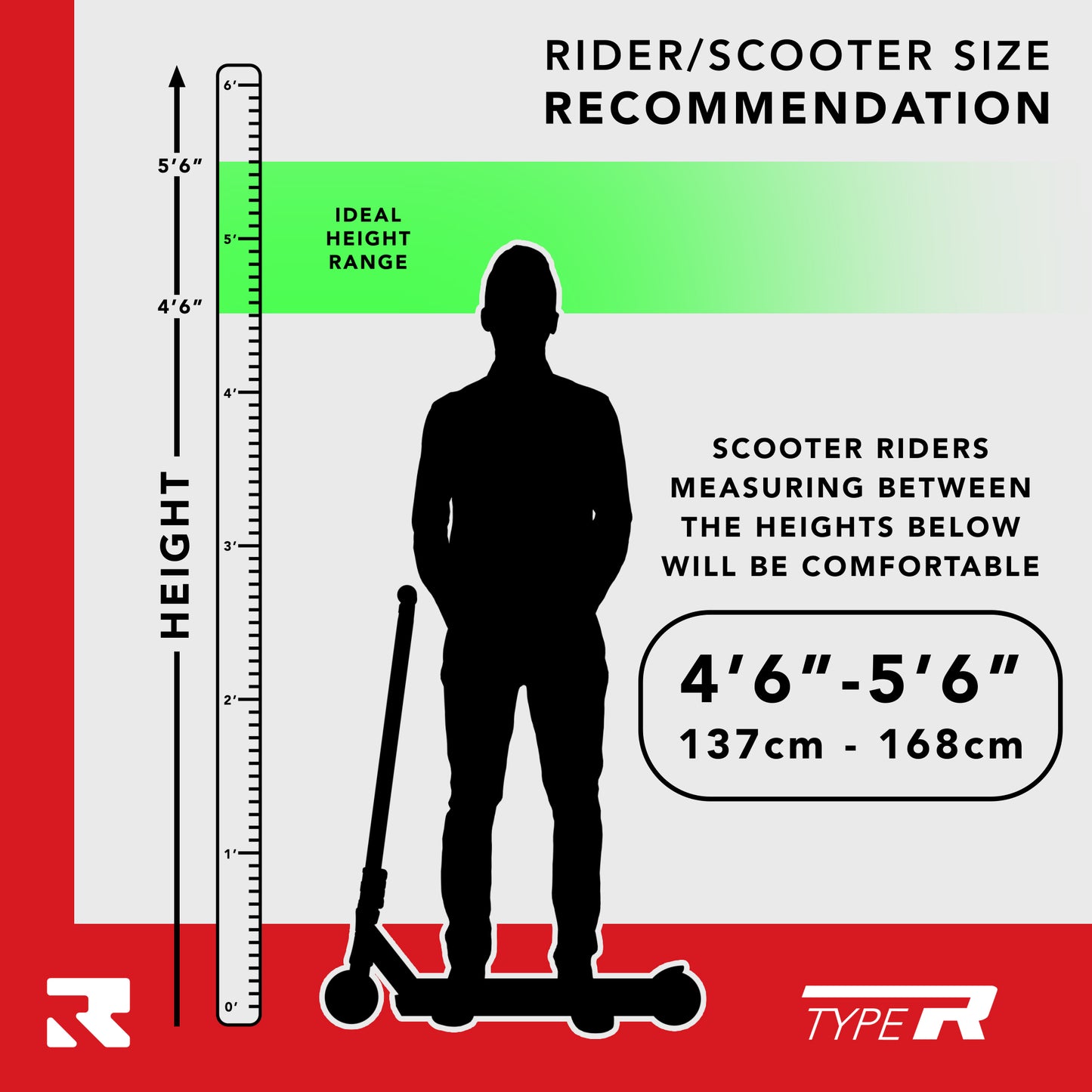 Type R Pro Scooter - Black Matte