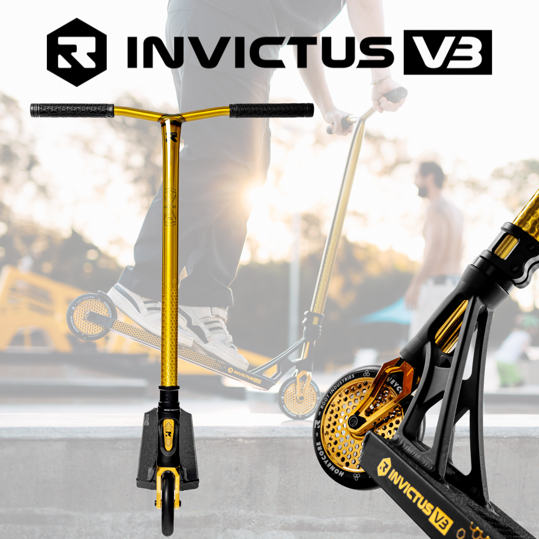 Invictus v3 Scooter - Burnt Gold
