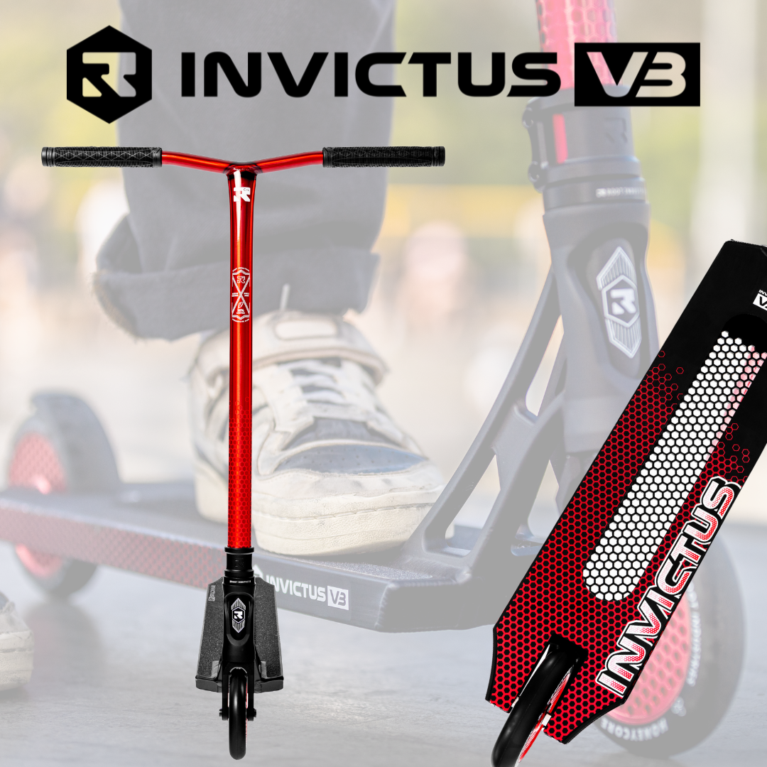 Invictus v3 Scooter - Burnt Red