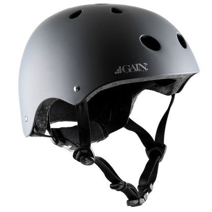 GAIN Protection Certified Kids Size Adjusting Helmet - Grey Matte