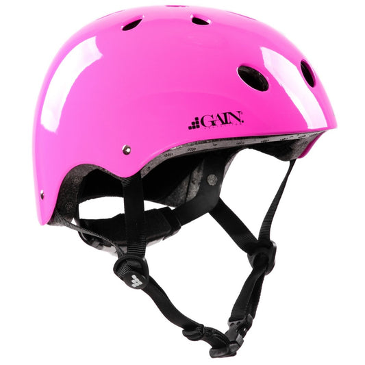 GAIN Protection Certified Kids Size Adjusting Helmet - Pink Gloss