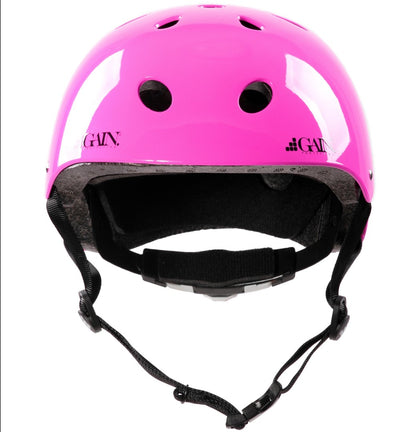 GAIN Protection Certified Kids Size Adjusting Helmet - Pink Gloss